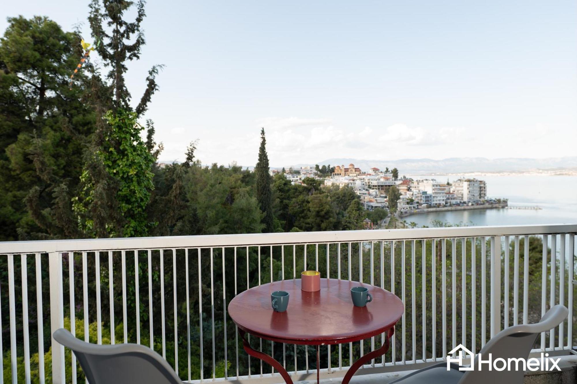 30M² Cosy Studio With Panoramic Sea View คัลกิดา ภายนอก รูปภาพ